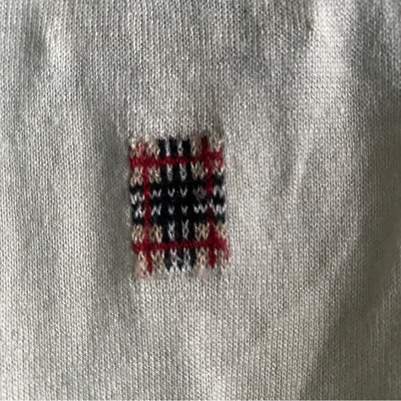 Burberry London Silk Cashmere Knit Rope Cord Detail Sleeveless Tank - Picture 6 of 9